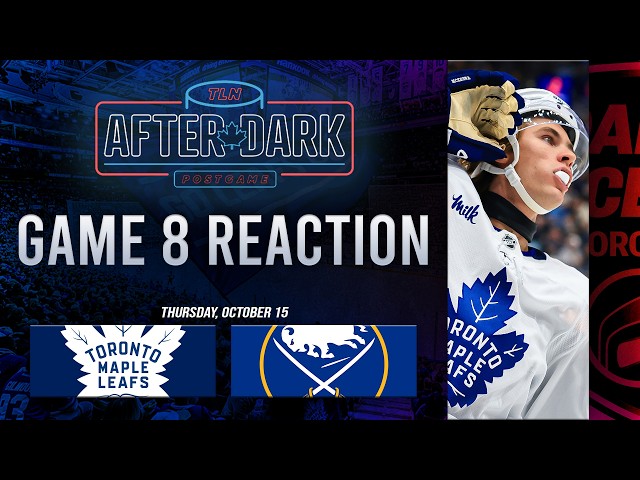 Toronto Maple Leafs vs Buffalo Sabres Postgame Show ft. Carter Hutton | Game 8 | TLN After Dark