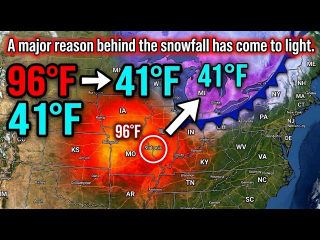 Why 96° in October Is Followed by Snow This Week