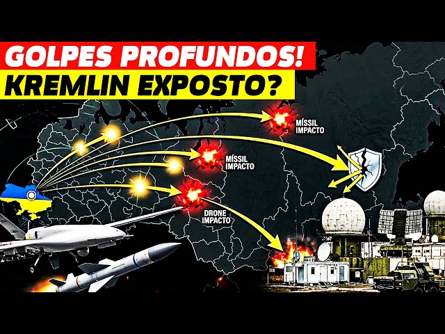 DRONES AND MISSILES GO FURTHER! Distance no longer protects Russia!