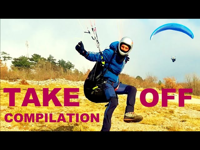 Paraglider Takeoff Kaleidoscope XXL #4