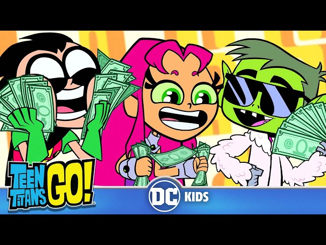 MONEY MONEY MONEY! 🤑 | Teen Titans Go! | @dckids