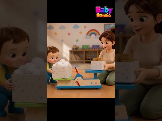 Baby Ronnie Which One Is Heavier Song 2 | Videogyan Nursery Rhymes #shorts