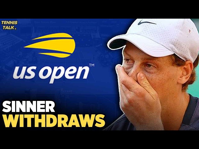 Jannik Sinner Withdraws from US Open 2026 | Tennis News