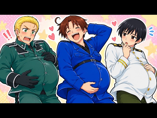 Hetalia Song But They're PREGNANT?! (Music Video)