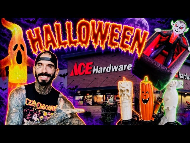 Ace Hardware Just Dropped Their HALLOWEEN!  Full Store Tour!
