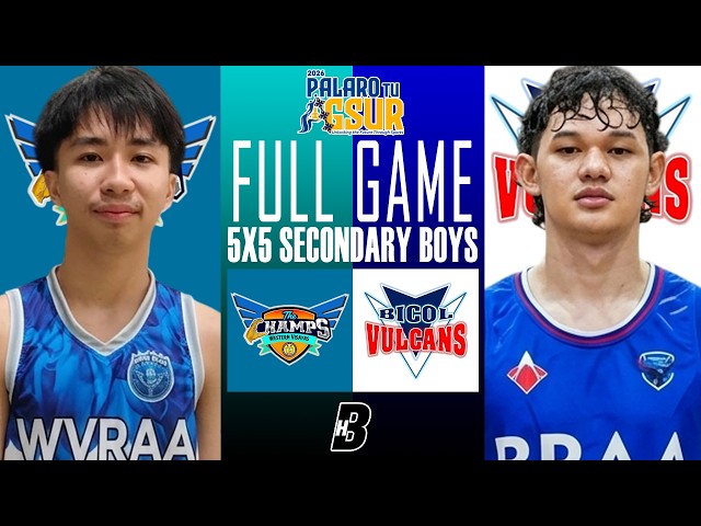 WVRAA vs BRAA Full Game May 25, 2026 | PALARONG PAMBANSA 2026 5X5 Secondary Boys Basketball