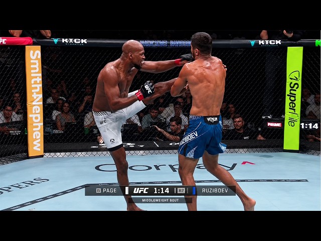 Michael Venom Page vs Nursulton Ruziboev FULL FIGHT HIGHLIGHTS | UFC Paris