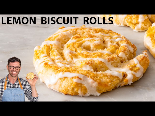Meyer Lemon Biscuit Rolls