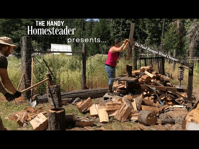 The PAUL BUNYAN WOOD CHOPPER |  The ultimate manual log splitter