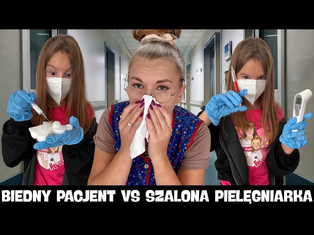 Oliwia takes care of sick Grandma Helenita💖 Parody💖