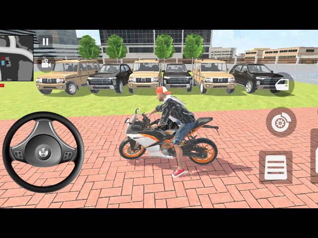 🎮Franklin order by 3️⃣ jeeps and 3️⃣ black cars in Indian 🇮🇳Thief Auto Riders simulator!!!! 🎮