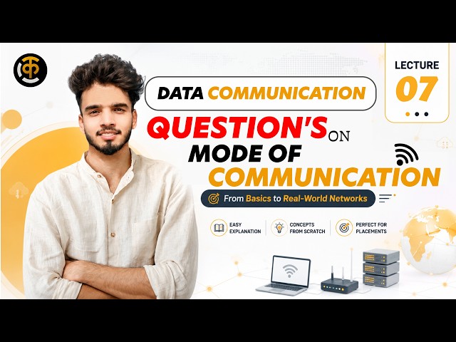 Can you Answer These | Data Communication | Code Karo.