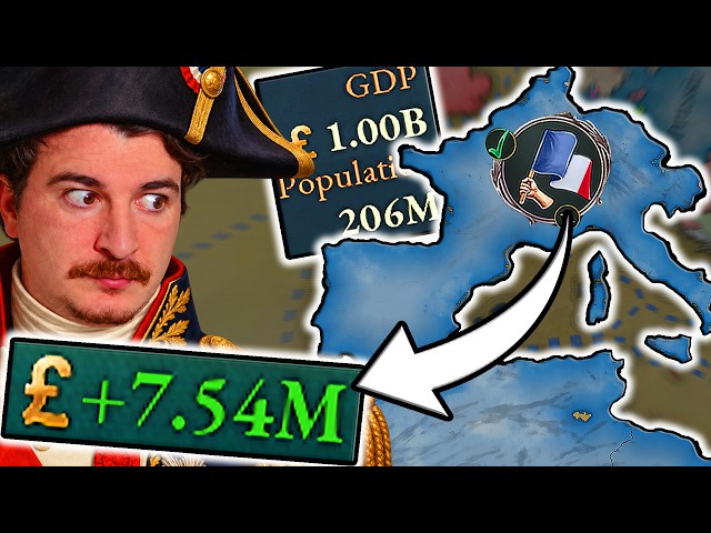 I RESTORED The French Empire & Got 1 BILLION GDP By Making EVERYONE FRENCH !
