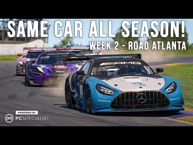 Starting at the back in the TOP SPLIT! | iRacing GT3 Sprint at Road Atlanta