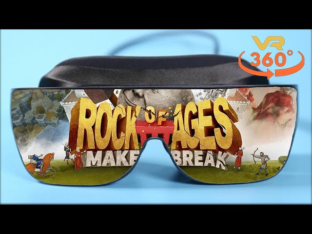 Rock of Ages 3: Make & Break VR 360° 4K Virtual Reality Gameplay