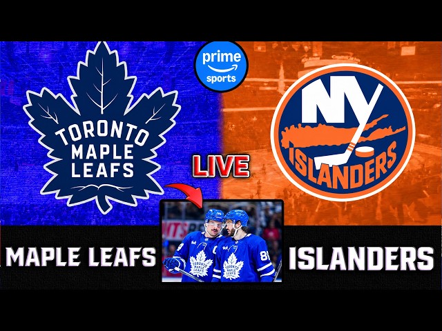 Maple Leafs vs. Islanders Live Streaming Scoreboard, Free Play-By-Play, Highlights on Prime Video