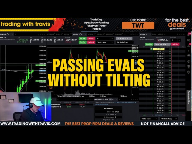 LIVE FUTURES TRADING - TAKE PROFIT TRADER, TOPSTEP, APEX. TRADEDAY