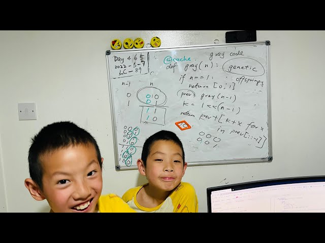 Day 465 - Teaching Kids Programming - Gray Code by Recursive Mirror Algorithm