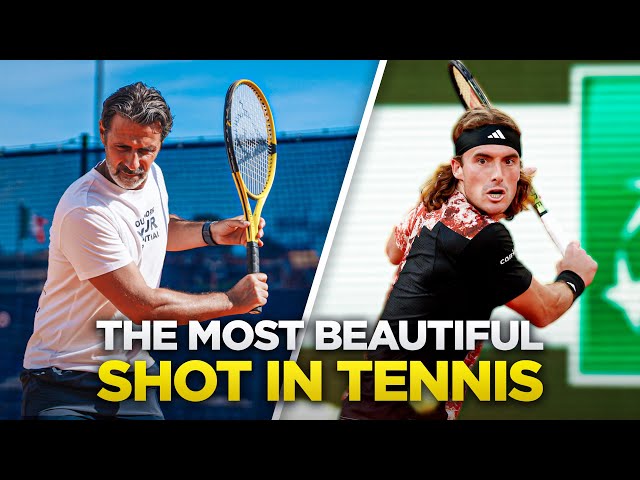 The one-handed backhand: Tennis Masterclass, Episode 5