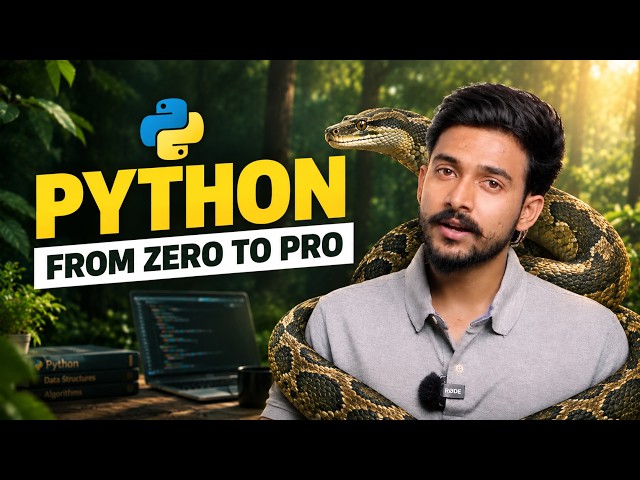 Python Fundamentals in One Video | From Zero to Data Engineering 🚀
