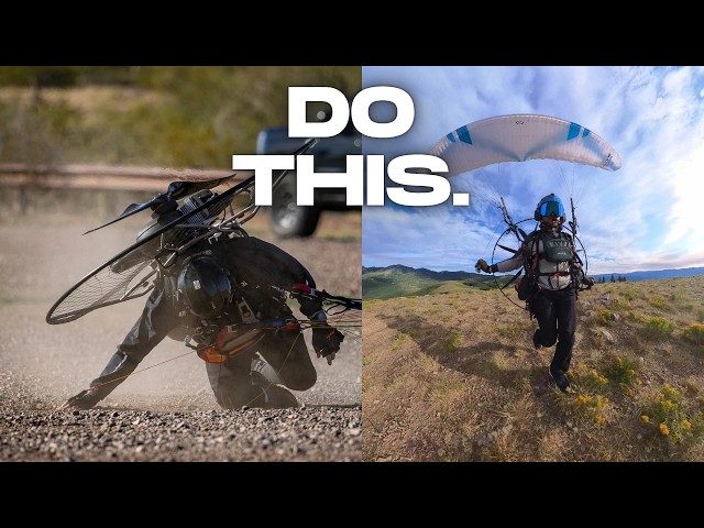DO THIS If You Have A Motor Out Paramotor Landing...