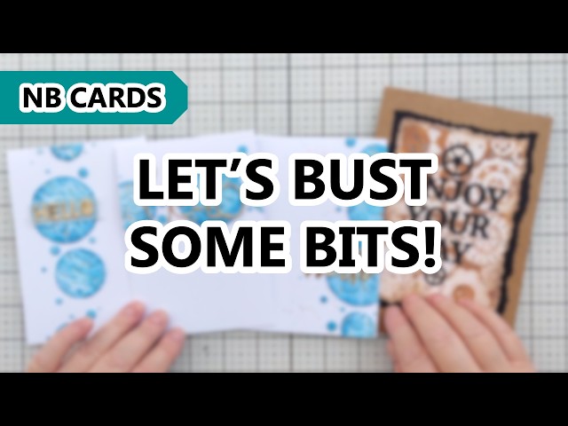Watch Me Use Up Bits to Make Four Fab Cards! [2026/154]