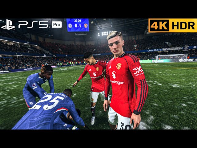 Manchester United Destroy Chelsea | EA Sports FC26 PS5 PRO 4K HDR