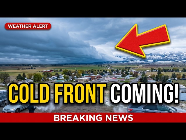 THE FIRST REAL COLD FRONT OF THE SEASON IS FINALLY ON THE WAY