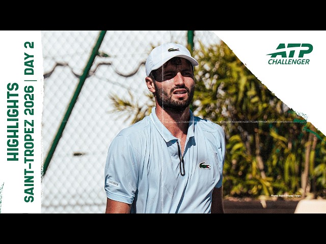 French Stars Droguet, Faurel & Mayot Play 🇫🇷; Dimitrov Features | Saint-Tropez 2026 Day 2 Highlights