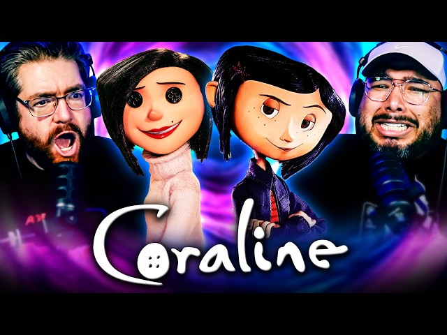 Coraline (2009) Reaction | First Time Watching | FUN, STUNNING, CREEPY AND DISTURBING?!
