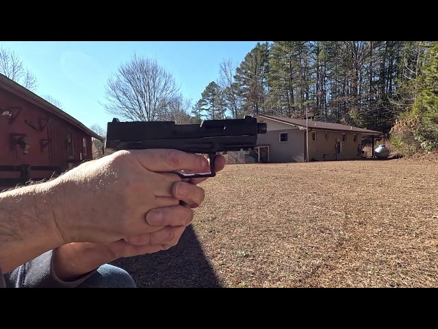 Taurus TX22  -  just a little plinking.