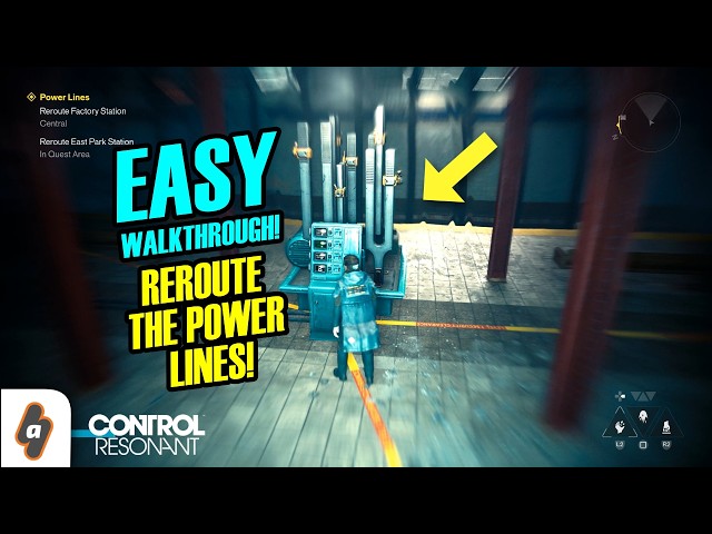 EASY WALKTHROUGH: Power Lines Quest | Control Resonant