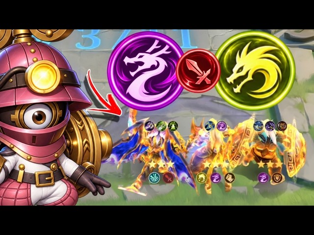 Cyclops Double Dragon Strategy… THIS IS CRAZY! 🤯 | MCGG Magic Chess Gogo