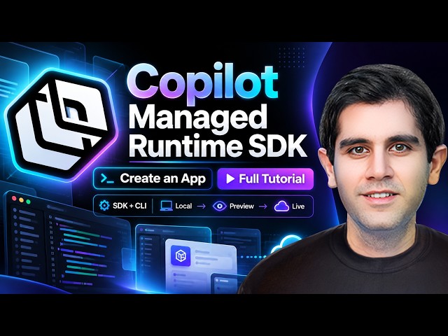 Get Started with Microsoft Copilot Managed Runtime SDK + CLI — Build, Preview & Deploy Apps