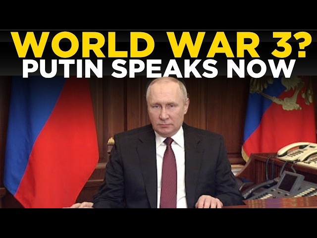 Putin LIVE: Putin’s Emergency Address, 'World War 3' Fears Skyrocket Amid Middle East Oil Crisis
