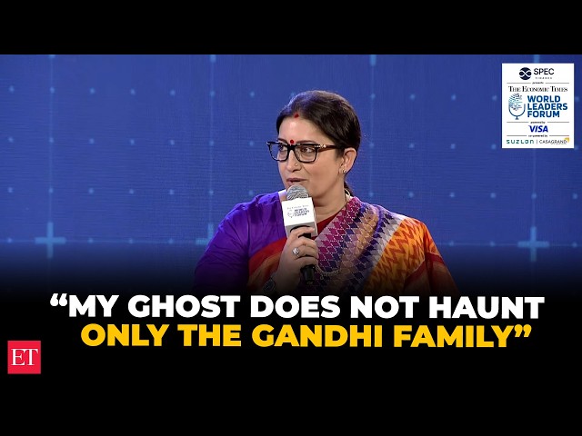 Will Smriti Irani challenge Rahul Gandhi in 2029? Here’s what she said | ET WLF 2026