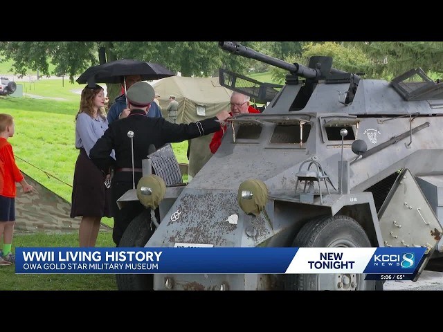Camp Dodge hosts World War II living history weekend