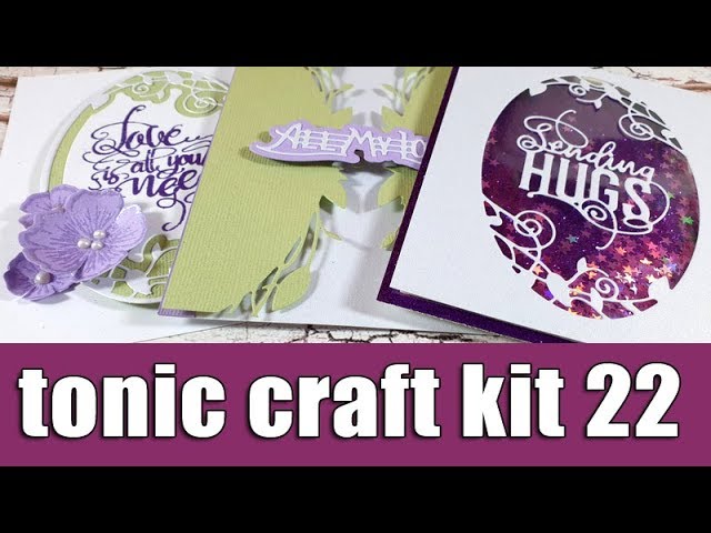 tonic craft kit 22 | unboxing & inspiration