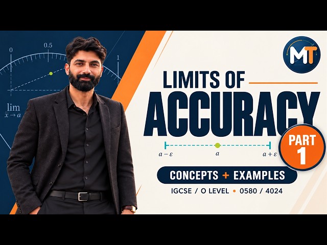 Limits of Accuracy | Upper & Lower Bounds Explained – Part 1 | GCSE, IGCSE & Edexcel Maths
