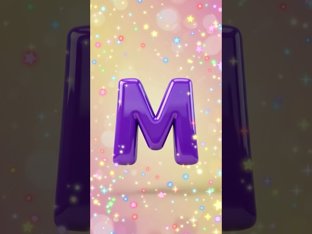 ABC Alphabet A to Z 🔤 | 3D Alphabet for Kids | Learn ABCD with Fun & Music 🎵🌈