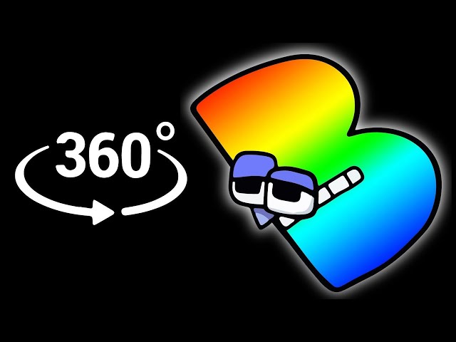 Alphabet Lore But It's B Finding challenge | 360 Degree video