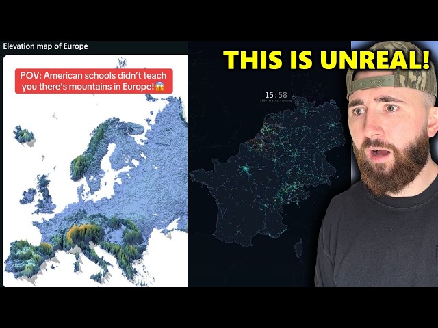 European Maps That Confuse My American Mind... *INSANE*
