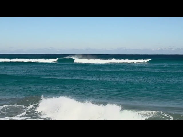 Boynton Beach Inlet FL cold front waves. Air temp 45. Water temp 75