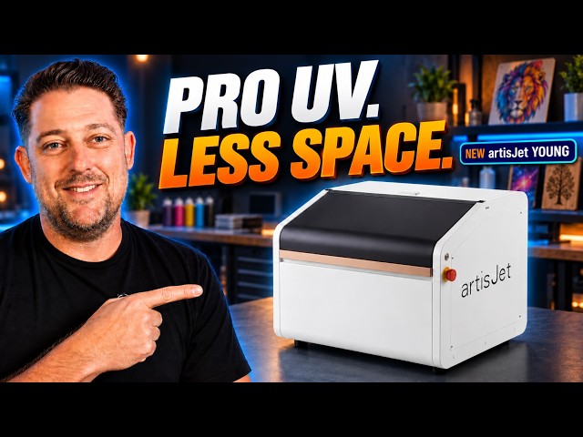 This Compact UV Printer Got a MAJOR Upgrade | artisJet Young