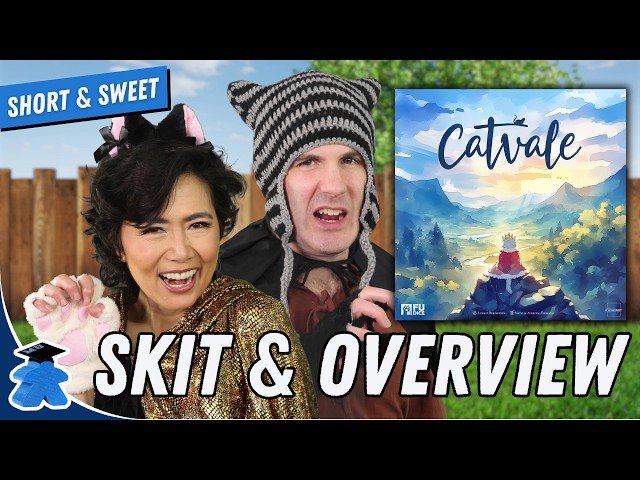 Catvale. A cute euro game. When peeing on things gain you prestige😹