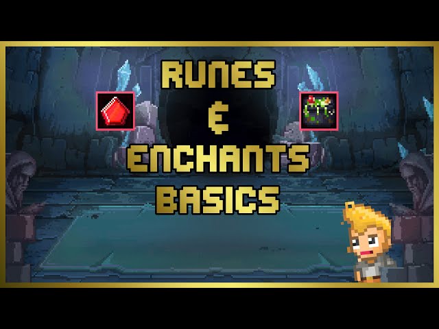 📝 Back To Basics! | Runes & Enchants!!! | Bit Heroes Quest 🏹