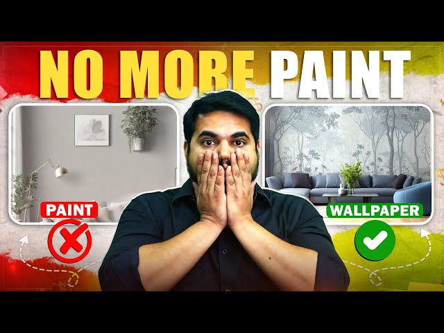 Paint vs. Wallpaper: Ultimate Comparison!🎨😯(Most Demanding Video)🔥🔥🔥