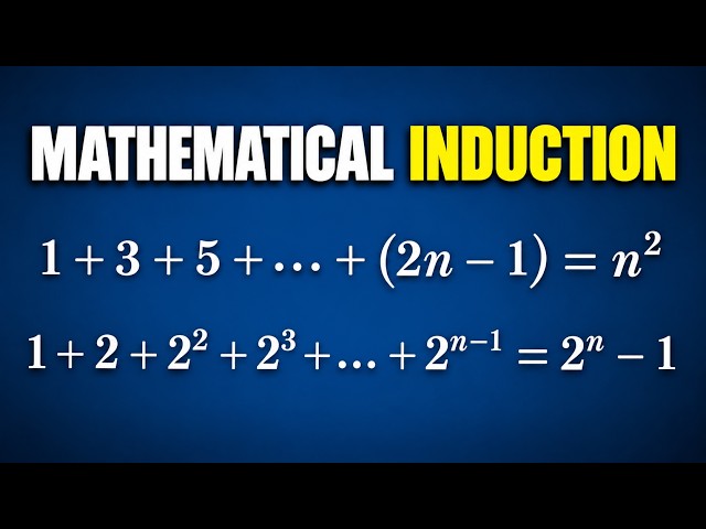Best Way To Prove Any Math Formula | Mathematical Induction