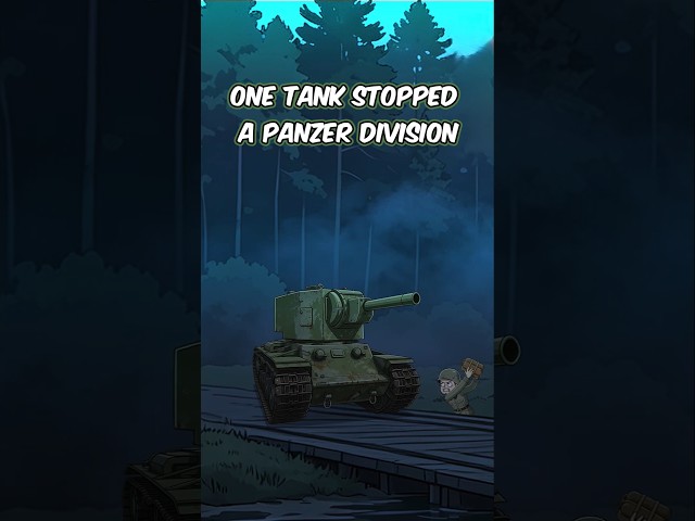 One Tank Stopped a Panzer Division