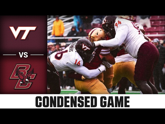 Virginia Tech vs. Boston College Condensed Game | 2026 ACC Football